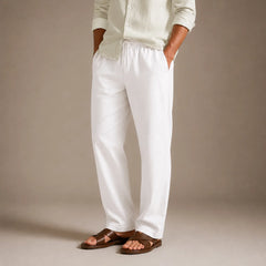 Men's Relaxed Fit Linen Lower