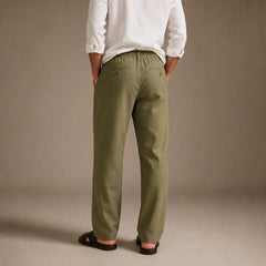 Men's Relaxed Fit Linen Lower