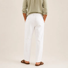 Men's Relaxed Fit Linen Lower