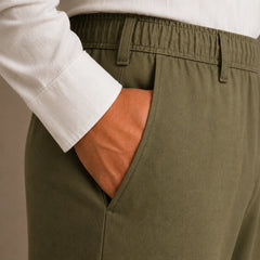 Men's Relaxed Fit Linen Lower