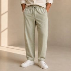 Men's Relaxed Fit Linen Lower