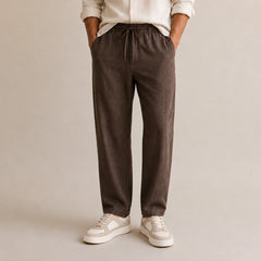 Men's Relaxed Fit Linen Lower